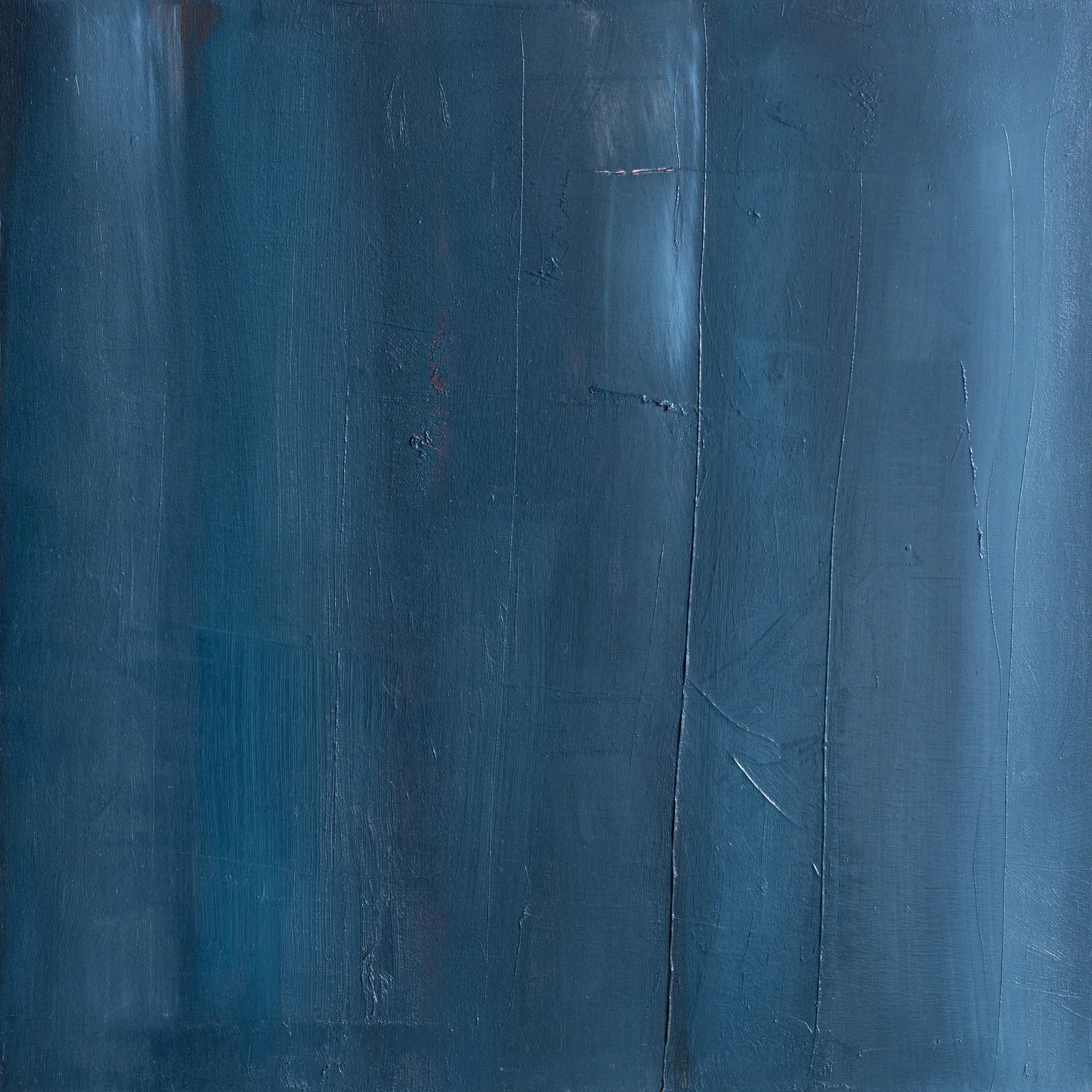 Teal canvas with soft vertical streaks
